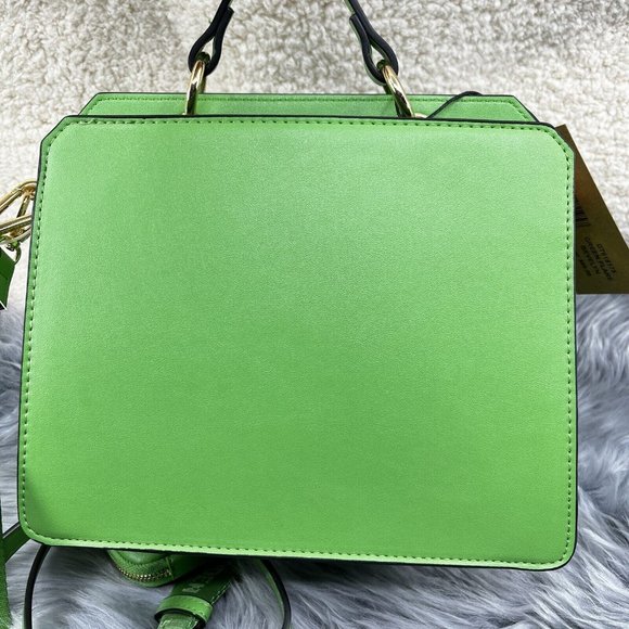 Steve Madden Bevelyn Satchel Crossbody Bag Kelly Green Air Pod Tik Tik Viral NWT - Picture 4 of 8
